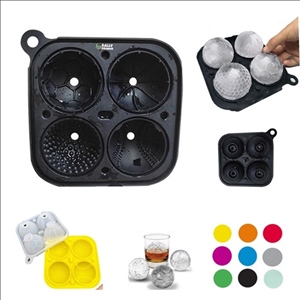 Sports Ball Shaped Silicone Ice Ball Mold